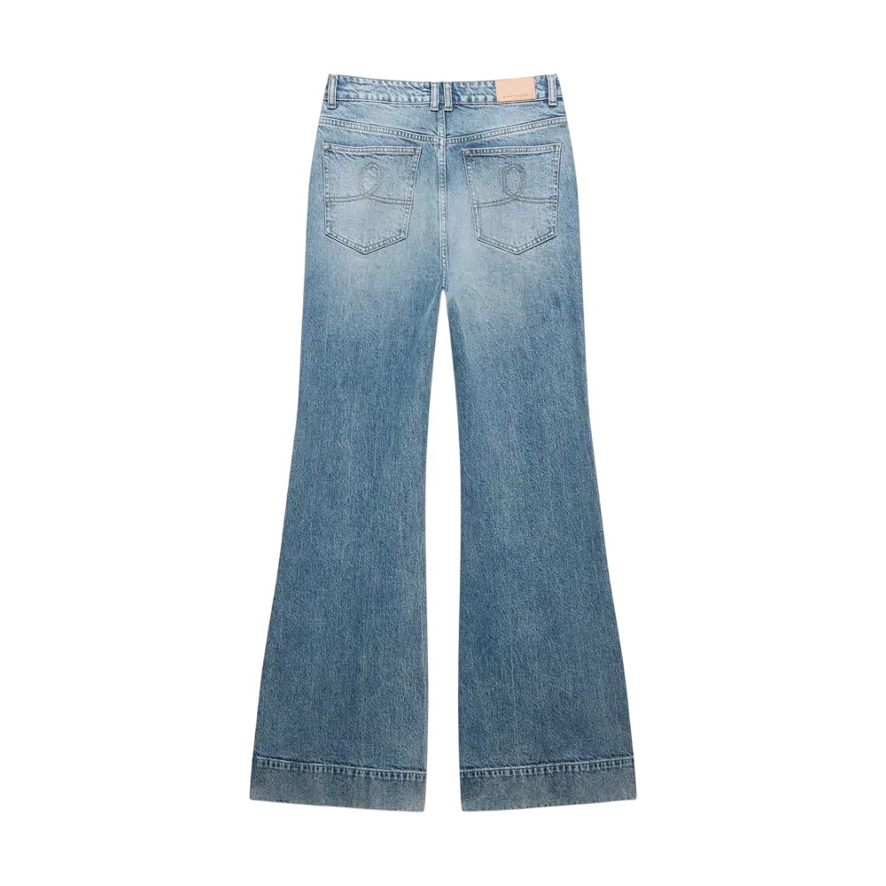 Mint Velvet Mid Indigo 70s Flared Jeans